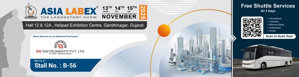 Asia Lab Expo - 2025 at Gandhinagar - EIE Instruments Event