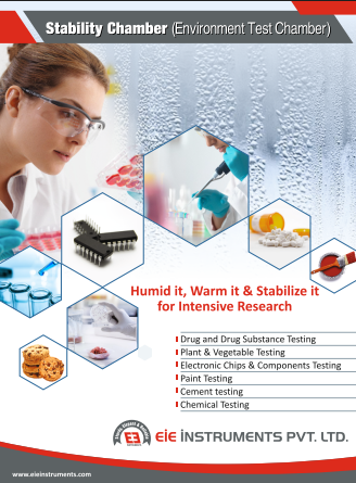 Stability & Walk-In Stability Chamber - EIE Instruments Catalogue